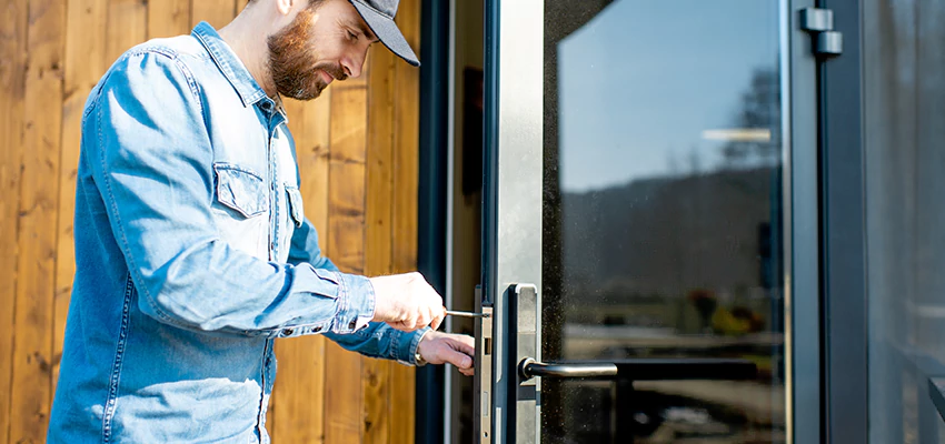 Frameless Glass Storefront Door Locks Replacement in Altadena, CA